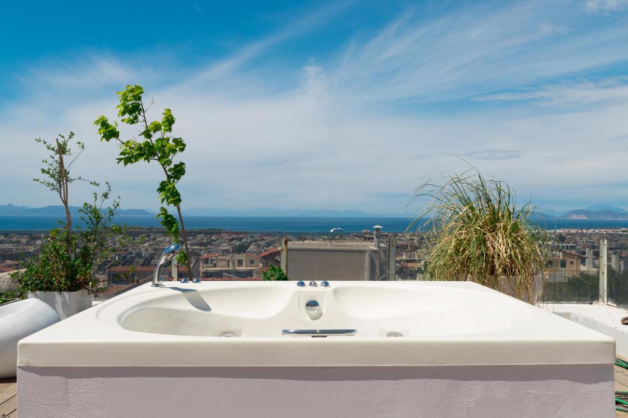 شقة أثينا  في Dreamy Aegean View المظهر الخارجي الصورة